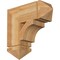 Ekena Millwork Westlake Arts & Crafts Rough Sawn Bracket, Western Red Cedar, 6"W x 18"D x 18"H BKT06X18X18WTL03RWR - alternate 1